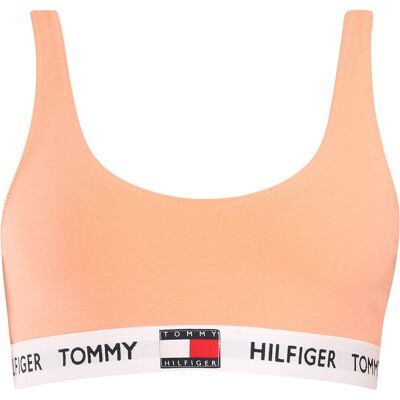 Dámská podprsenka Tommy Hilfiger oranžová (UW0UW02225 TD9) M Dámská podprsenka Tommy Hilfiger oranžová (UW0UW02225 TD9) M
