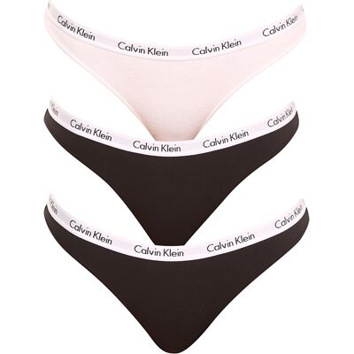 3PACK dámské kalhotky Calvin Klein vícebarevné (QD3588E-WZB) L 3PACK dámské kalhotky Calvin Klein vícebarevné (QD3588E-WZB) L