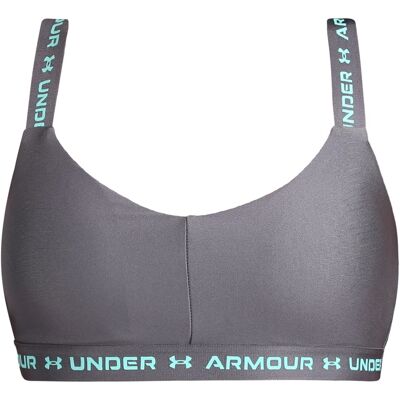 Dámská podprsenka Under Armour šedá (1361033 025) XL Dámská podprsenka Under Armour šedá (1361033 025) XL