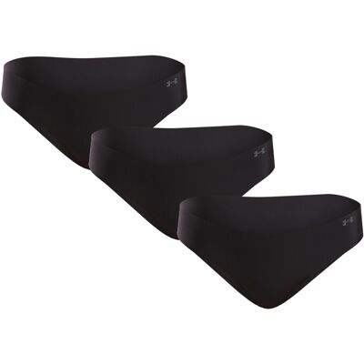 3PACK dámské kalhotky Under Armour černé (1383897 001) XL 3PACK dámské kalhotky Under Armour černé (1383897 001) XL