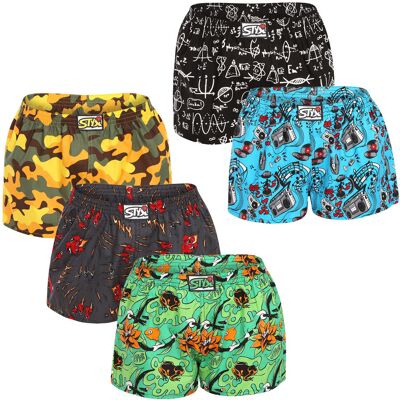 5PACK dámské trenky Styx art klasická guma vícebarevné (5K1527892) XL 5PACK dámské trenky Styx art klasická guma vícebarevné (5K1527892) XL