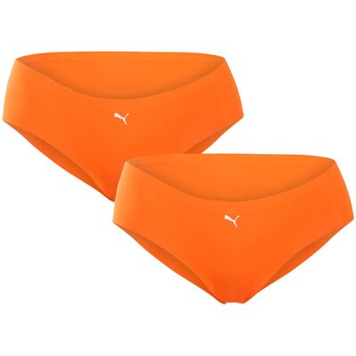 2PACK dámské kalhotky Puma bezešvé oranžové (100001012 020) M 2PACK dámské kalhotky Puma bezešvé oranžové (100001012 020) M
