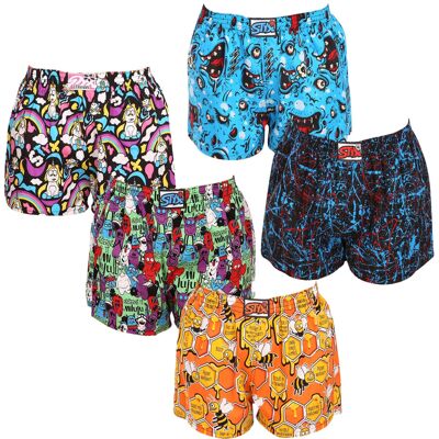 5PACK dámské trenky Styx art klasická guma vícebarevné (5K1181534) XXL 5PACK dámské trenky Styx art klasická guma vícebarevné (5K1181534) XXL