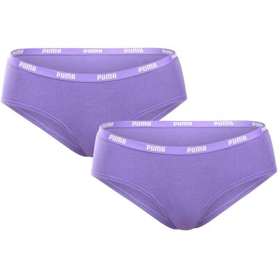 2PACK dámské kalhotky Puma fialové (603032001 022) S 2PACK dámské kalhotky Puma fialové (603032001 022) S