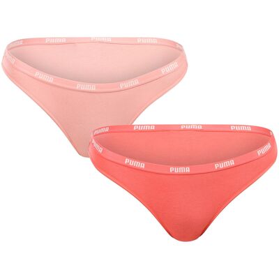 2PACK dámské kalhotky Puma růžové (603031001 025) L 2PACK dámské kalhotky Puma růžové (603031001 025) L