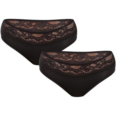 2PACK Menstruační kalhotky Dorina Eco Moon Lace Hipster (DOR004) XXL 2PACK Menstruační kalhotky Dorina Eco Moon Lace Hipster (DOR004) XXL