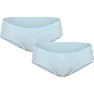 2PACK dámské kalhotky Puma bezešvé modré (100001012 021) L 2PACK dámské kalhotky Puma bezešvé modré (100001012 021) L