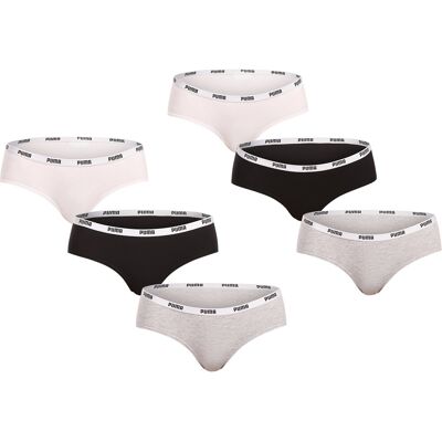 6PACK dámské kalhotky Puma vícebarevné (701218976 002) M 6PACK dámské kalhotky Puma vícebarevné (701218976 002) M