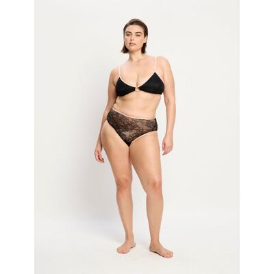 Menstruační kalhotky Modibodi Bliss Hi Waist Brief Moderate Jet Black (MKMBHWBMJB) L Menstruační kalhotky Modibodi Bliss Hi Waist Brief Moderate Jet Black (MKMBHWBMJB) L