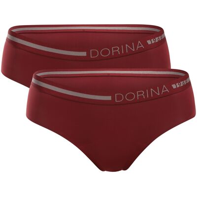 2PACK Menstruační kalhotky Dorina Eco Moon Hipster červené (D000157MI001) L 2PACK Menstruační kalhotky Dorina Eco Moon Hipster červené (D000157MI001) L