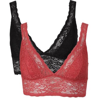2PACK dámská podprsenka Dorina Lana Bralette vícebarevná (D002217LA080-2X0172) M 2PACK dámská podprsenka Dorina Lana Bralette vícebarevná (D002217LA080-2X0172) M