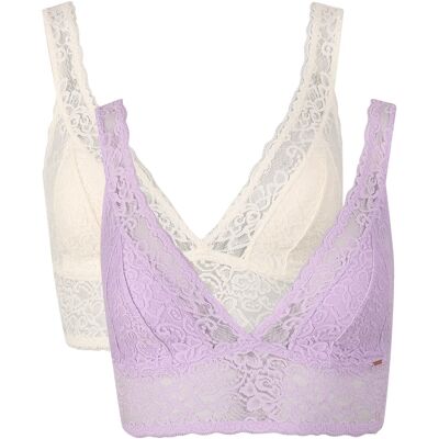 2PACK dámská podprsenka Dorina Lana Bralette vícebarevná (D002217LA080-2X0171) XXL 2PACK dámská podprsenka Dorina Lana Bralette vícebarevná (D002217LA080-2X0171) XXL
