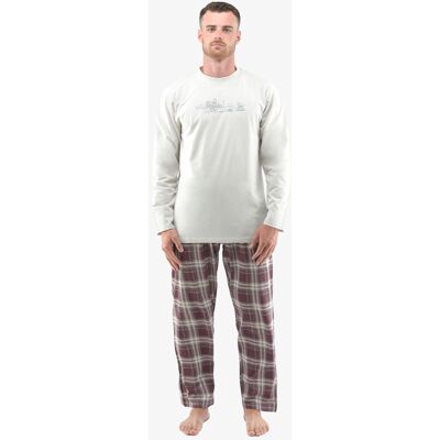Pánské pyžamo Gino vícebarevné (79133-LxGDCF) XXL Pánské pyžamo Gino vícebarevné (79133-LxGDCF) XXL