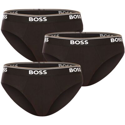 3PACK pánské slipy BOSS černé (50475273 001) M 3PACK pánské slipy BOSS černé (50475273 001) M