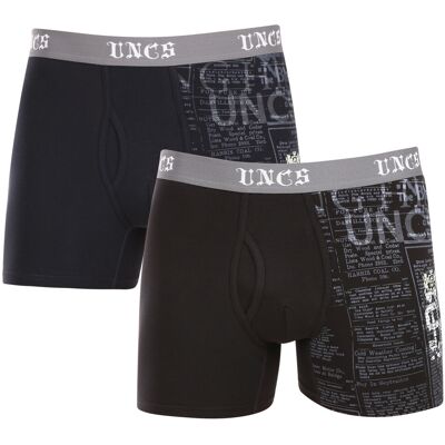 2PACK pánské boxerky UNCS Angelo nadrozměr 4XL 2PACK pánské boxerky UNCS Angelo nadrozměr 4XL