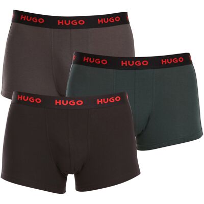 3PACK pánské boxerky HUGO vícebarevné (50469766 303) XXL 3PACK pánské boxerky HUGO vícebarevné (50469766 303) XXL