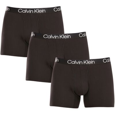 3PACK pánské boxerky Calvin Klein černé (NB2971A-7VI) L 3PACK pánské boxerky Calvin Klein černé (NB2971A-7VI) L