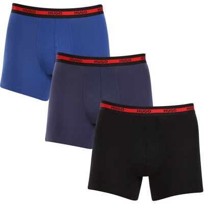3PACK pánské boxerky HUGO vícebarevné (50496713 420) M 3PACK pánské boxerky HUGO vícebarevné (50496713 420) M