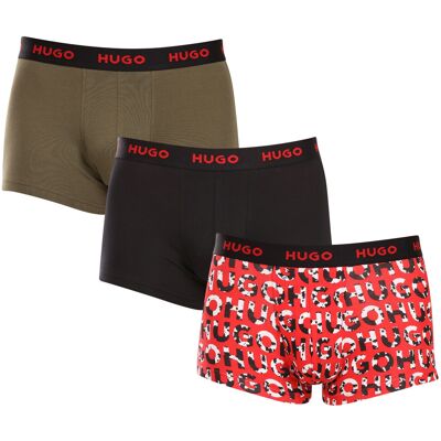 3PACK pánské boxerky HUGO vícebarevné (50480170 306) M 3PACK pánské boxerky HUGO vícebarevné (50480170 306) M