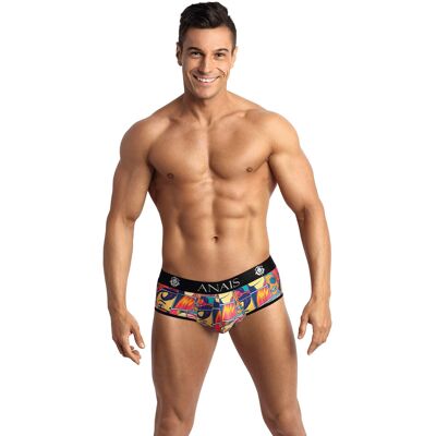 Pánské jocksy Anais vícebarevné (Comics Jock Bikini) L Pánské jocksy Anais vícebarevné (Comics Jock Bikini) L