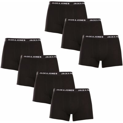 7PACK pánské boxerky Jack and Jones černé (12171258) XL 7PACK pánské boxerky Jack and Jones černé (12171258) XL