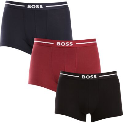 3PACK pánské boxerky BOSS vícebarevné (50517833 972) XXL 3PACK pánské boxerky BOSS vícebarevné (50517833 972) XXL