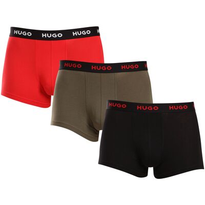 3PACK pánské boxerky HUGO vícebarevné (50517878 964) XXL 3PACK pánské boxerky HUGO vícebarevné (50517878 964) XXL