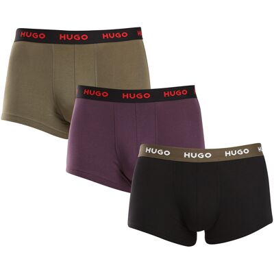 3PACK pánské boxerky HUGO vícebarevné (50517878 987) XXL 3PACK pánské boxerky HUGO vícebarevné (50517878 987) XXL