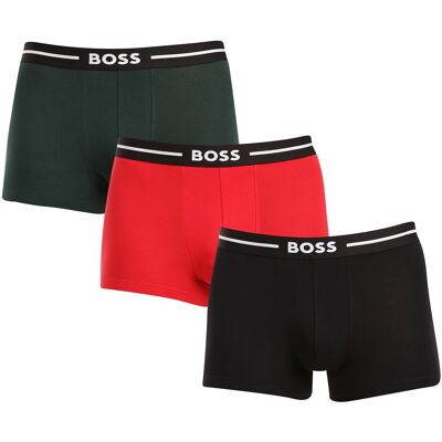 3PACK pánské boxerky BOSS vícebarevné (50517833 980) M 3PACK pánské boxerky BOSS vícebarevné (50517833 980) M