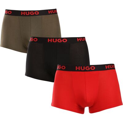 3PACK pánské boxerky HUGO vícebarevné (50496723 965) XXL 3PACK pánské boxerky HUGO vícebarevné (50496723 965) XXL