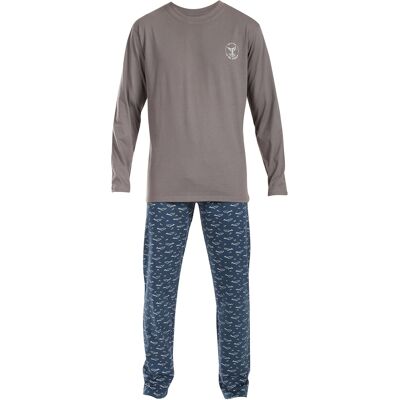 Pánské pyžamo Gino vícebarevné (79175-MxGDZM) 4XL Pánské pyžamo Gino vícebarevné (79175-MxGDZM) 4XL