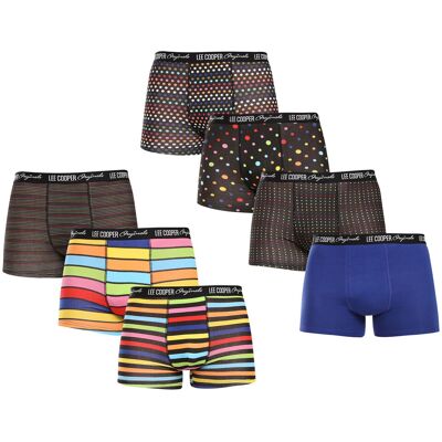 7PACK pánské boxerky Lee Cooper vícebarevné (PO41015-mix) XXL 7PACK pánské boxerky Lee Cooper vícebarevné (PO41015-mix) XXL