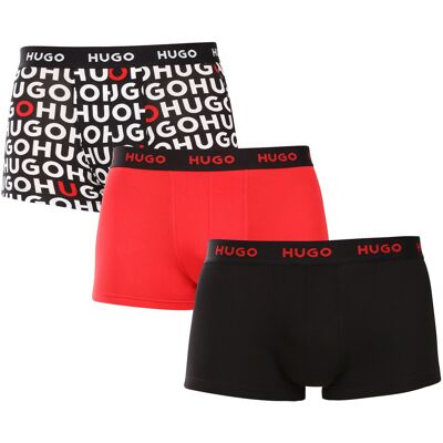 3PACK pánské boxerky HUGO vícebarevné (50532550 963) XXL 3PACK pánské boxerky HUGO vícebarevné (50532550 963) XXL
