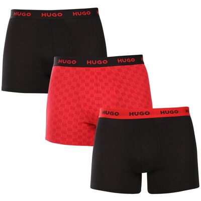 3PACK pánské boxerky HUGO vícebarevné (50532559 966) XXL 3PACK pánské boxerky HUGO vícebarevné (50532559 966) XXL