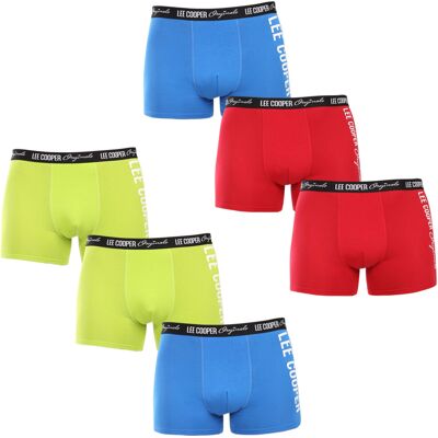6PACK pánské boxerky Lee Cooper vícebarevné (6xPO39510) L 6PACK pánské boxerky Lee Cooper vícebarevné (6xPO39510) L