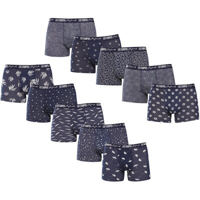 10PACK pánské boxerky Lee Cooper vícebarevné (LCUBOX10P2-1946718) XXL 10PACK pánské boxerky Lee Cooper vícebarevné (LCUBOX10P2-1946718) XXL