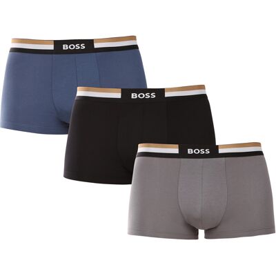 3PACK pánské boxerky BOSS vícebarevné (50516542 981) XXL 3PACK pánské boxerky BOSS vícebarevné (50516542 981) XXL