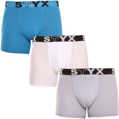 3PACK pánské boxerky Styx long sportovní guma vícebarevné (U9696167) XXL 3PACK pánské boxerky Styx long sportovní guma vícebarevné (U9696167) XXL