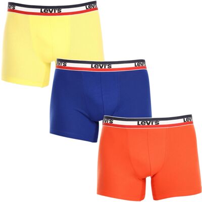 3PACK pánské boxerky Levis vícebarevné (100002870 010) L 3PACK pánské boxerky Levis vícebarevné (100002870 010) L