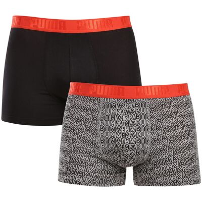 2PACK pánské boxerky Puma vícebarevné (701231478 002) XXL 2PACK pánské boxerky Puma vícebarevné (701231478 002) XXL