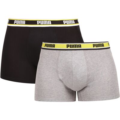 2PACK pánské boxerky Puma vícebarevné (701231479 004) XXL 2PACK pánské boxerky Puma vícebarevné (701231479 004) XXL