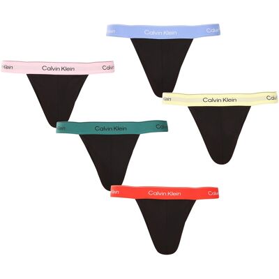 5PACK pánské jocksy Calvin Klein černé (NB4228-VSU) XL 5PACK pánské jocksy Calvin Klein černé (NB4228-VSU) XL
