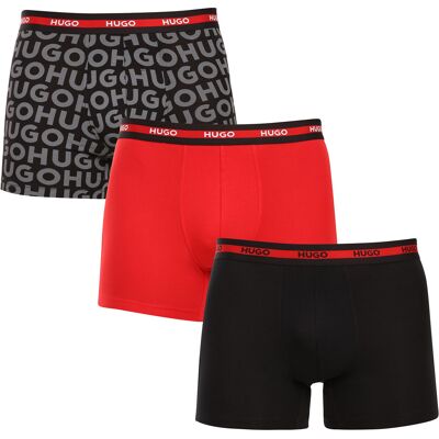 3PACK pánské boxerky HUGO vícebarevné (50545674 979) XXL 3PACK pánské boxerky HUGO vícebarevné (50545674 979) XXL