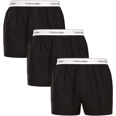 3PACK pánské trenky Calvin Klein černé (NB4267-UB1) 4XL 3PACK pánské trenky Calvin Klein černé (NB4267-UB1) 4XL
