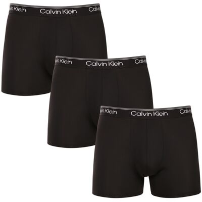 3PACK pánské boxerky Calvin Klein černé (NB4410-UB1) L 3PACK pánské boxerky Calvin Klein černé (NB4410-UB1) L