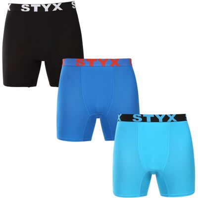 3PACK pánské boxerky Styx long sportovní guma vícebarevné (3UN09079) XXL 3PACK pánské boxerky Styx long sportovní guma vícebarevné (3UN09079) XXL