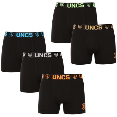 5PACK pánské boxerky UNCS černé (24Z207PSPP) L 5PACK pánské boxerky UNCS černé (24Z207PSPP) L