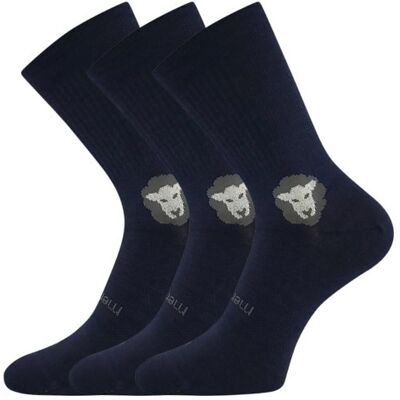3PACK ponožky VoXX merino modré (Barefootan merino-blue) L 3PACK ponožky VoXX merino modré (Barefootan merino-blue) L