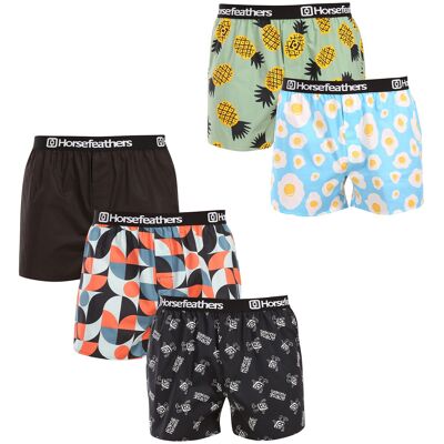 5PACK pánské trenky Horsefeathers Frazier Bundle 3 (AM287C) M 5PACK pánské trenky Horsefeathers Frazier Bundle 3 (AM287C) M