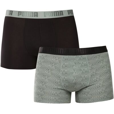 2PACK pánské boxerky Puma vícebarevné (701231478 003) XXL 2PACK pánské boxerky Puma vícebarevné (701231478 003) XXL